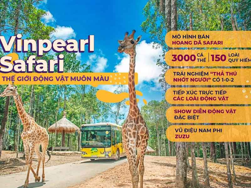 Review Vinpearl Safari Phú Quốc.